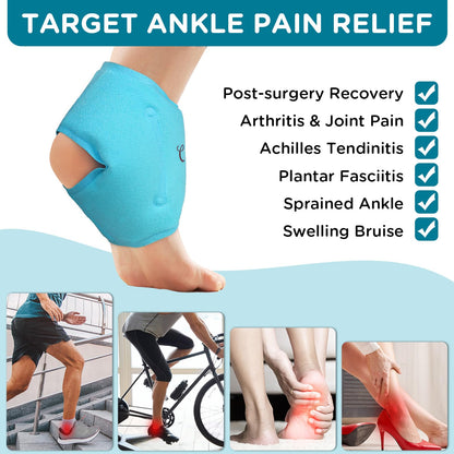Ankle Ice Pack Wrap