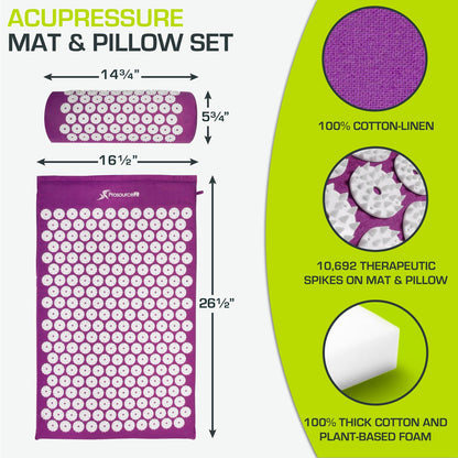 Acupressure Mat and Pillow