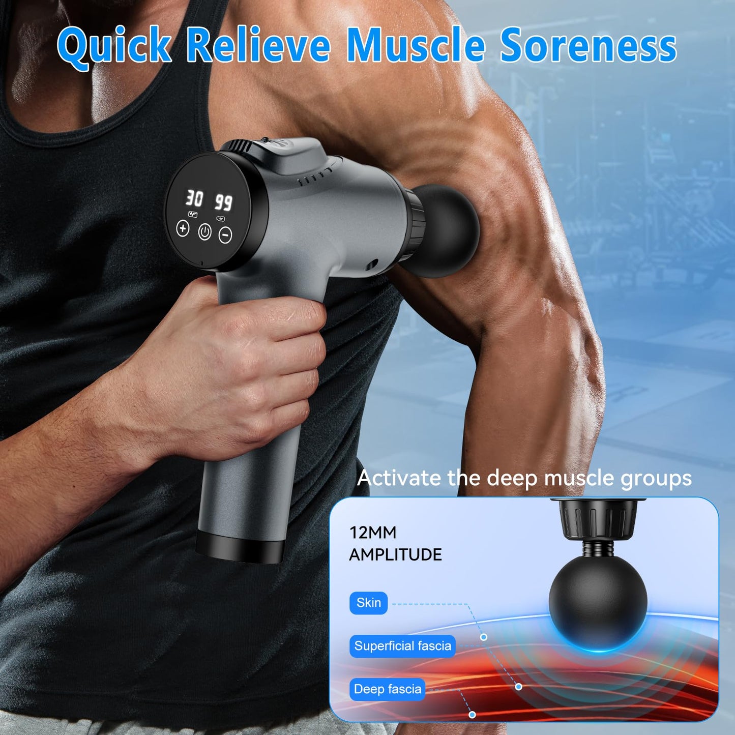 Deep Tissue Massage Gun