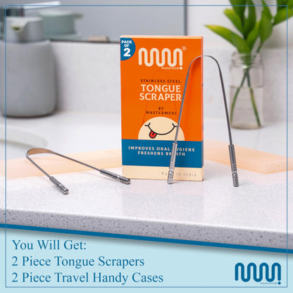 Stainless Steel Tongue Scraper