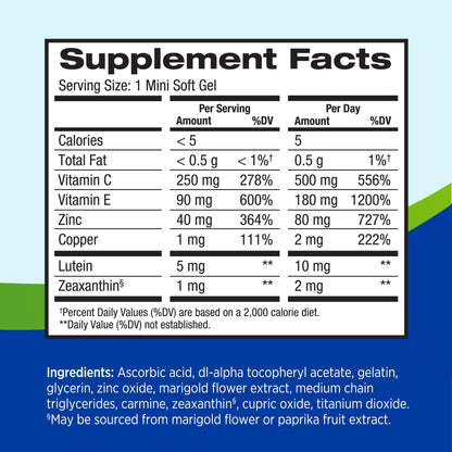 PreserVision AREDS 2 Vitamins