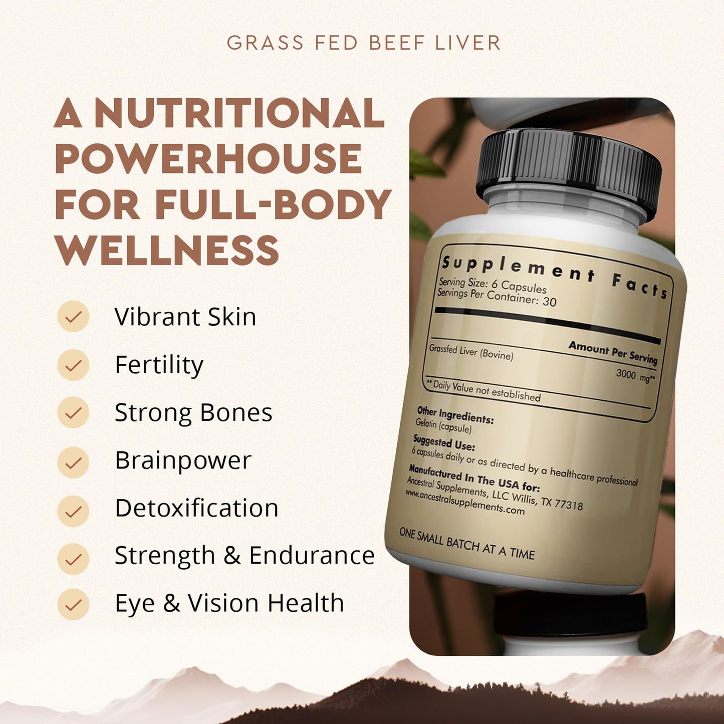 Grass Fed Beef Liver